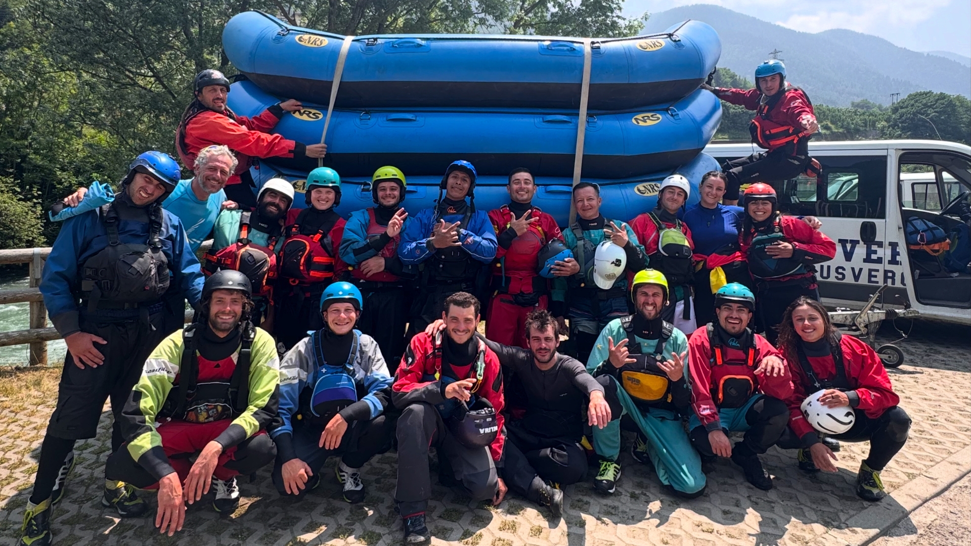 Sul fiume Noce due settimane dedicate alla formazione: Rafting italiano in crescita